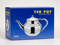 Mauritanian Stainless Steel Teapot 24oz – Attaya (Atay) Green Tea Kettle, Large Mirror Finish