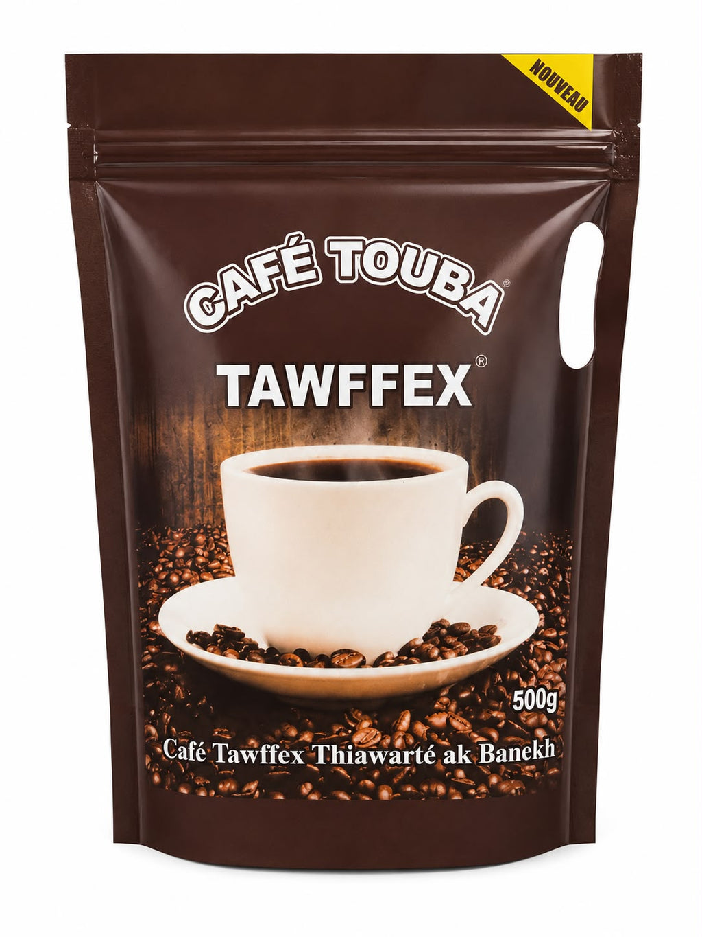 Café Touba Tawffex 500g – Senegalese Spiced Ground Coffee (Clove & Diar)