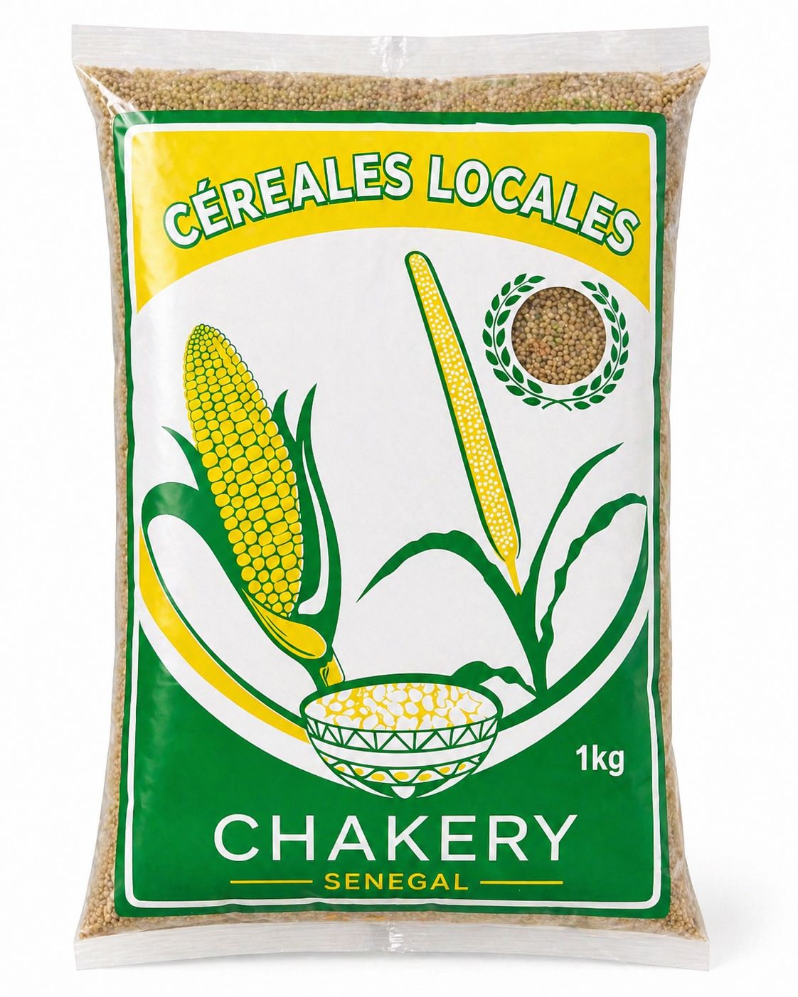 Thiakery اتشاكري — West African millet couscous for the traditional yogurt and vanilla dessert