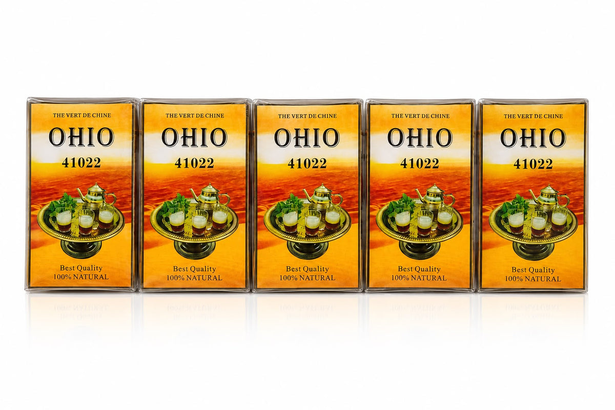 OHIO Green Tea / Thé Vert 25g Sachets (10-Pack, 250g) – Gunpowder Attaya